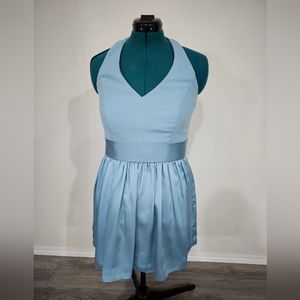 White by Vera Wang Short Halter Dress w/ Pockets - Size 12 New Unused w/out Tags